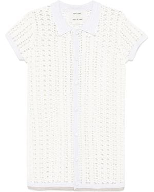 forte_forte Handmade Crochet Dress - White