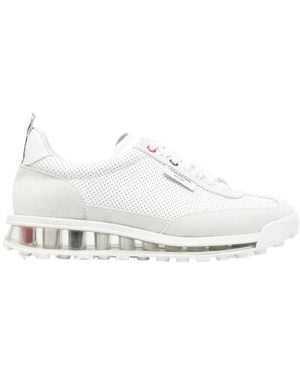 Thom Browne Tech Lace-Up Trainers - White
