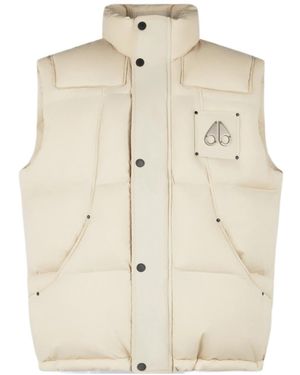 Moose Knuckles Everest Puffer Vest - Natural