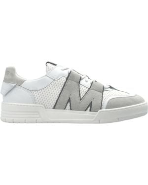Moschino Round-Toe Sneakers - White