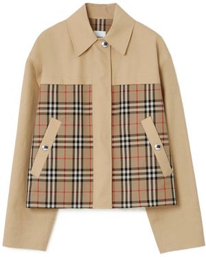 Burberry Light Jackets - Natural