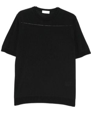 Roberto Collina Short-Sleeve T-Shirt - Black