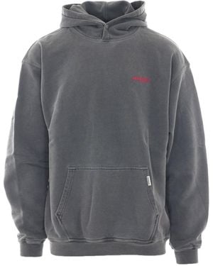 Represent Long-Sleeved Hooded Sweatshirt - Gray