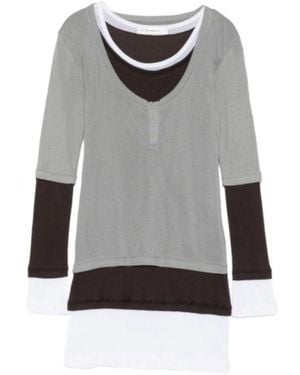 GIMAGUAS Gemma Layered Mini Dress - Gray