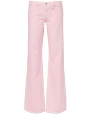 FRAME Wide-Leg Jeans - Pink