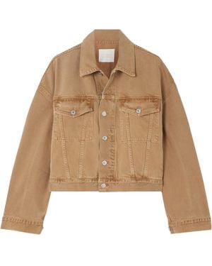 Citizens of Humanity Long Sleeve Denim Jacket - Natural