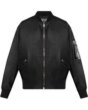 Versace Jeans Couture Couture Logo Bomber Jacket - Black