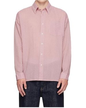 sunflower Stable Plaid Shirt - Pink