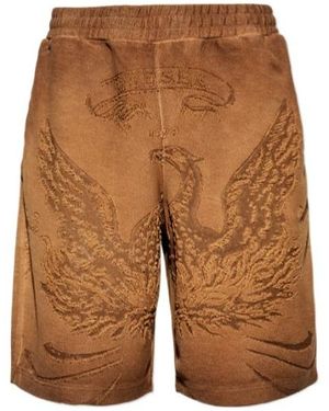DIESEL P-Crowde Shorts - Brown