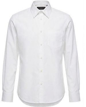 Gucci Gg Cotton Poplin Shirt - White