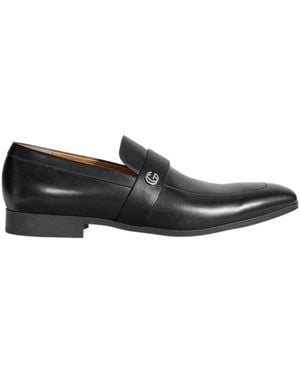 Gucci Loafer With Double G - Black