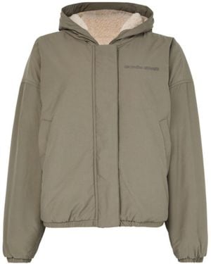 Canada Goose Alberni Reversible Fleece Aviator Jacket - Green
