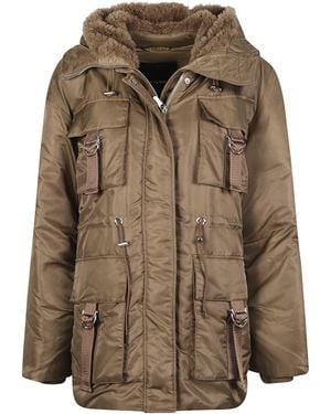 Pinko Passito Padded Jacket - Brown