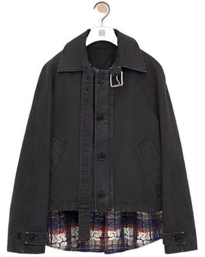 Loewe Belted Jacket - Black