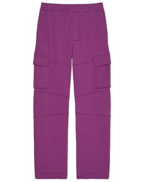 Givenchy Cargo Trousers - Purple