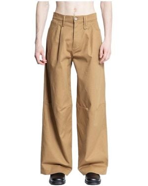 Simone Rocha Belt Loops Slacks - Natural