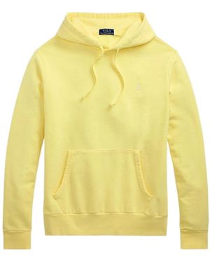 Polo Ralph Lauren Logo-Embroidered Hoodie - Yellow