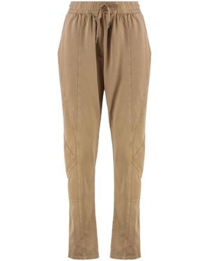 Isabel Marant Drawstring Waist Casual Pants - Natural