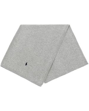 Polo Ralph Lauren Fringed Scarf - Grey
