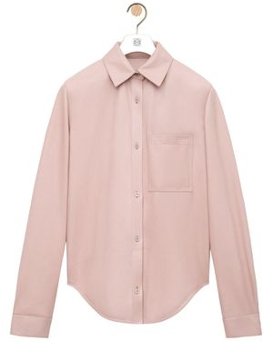 Loewe Lambskin Shirt - Pink