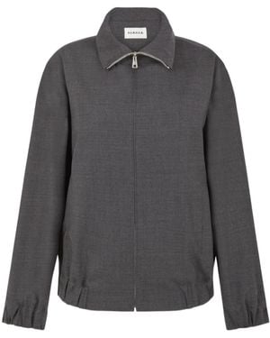 P.A.R.O.S.H. Wool Bomber Jacket - Gray