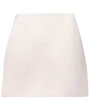 Lisa Yang Zipper Skirt - White