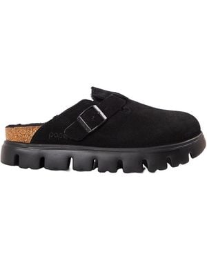 Birkenstock Platform Slippers - Black