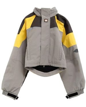 Martine Rose Cropped Puffer Jacket - Gray