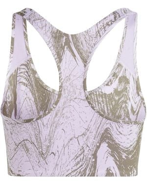 adidas By Stella McCartney True Purpose Power Medium Impact Sports Bra - Grey