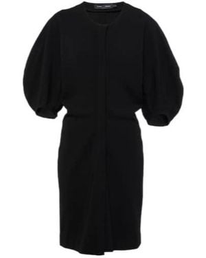 Proenza Schouler Puff-Sleeve Minidress - Black