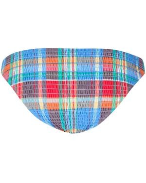 Polo Ralph Lauren Printed Bikini Bottoms - Blue