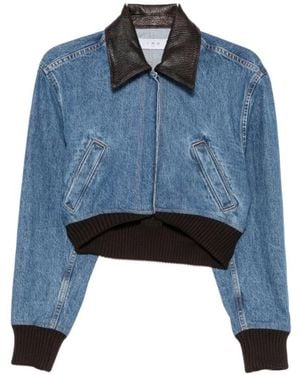 IRO Long-Sleeve Denim Jacket - Blue