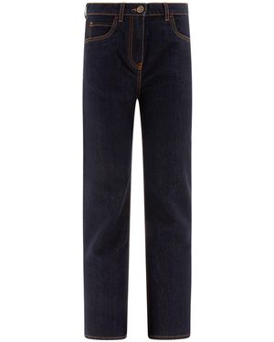 Etro Straight Leg Jeans - Blue