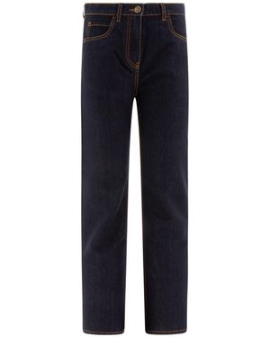 Etro Straight Leg Jeans - Blue