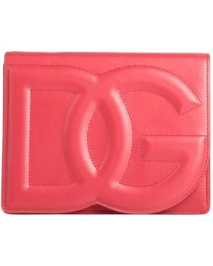 Dolce & Gabbana Compact Leather Clutch - Pink