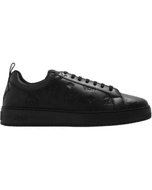 MCM Low-Cut Lace Casual Trainers - Black