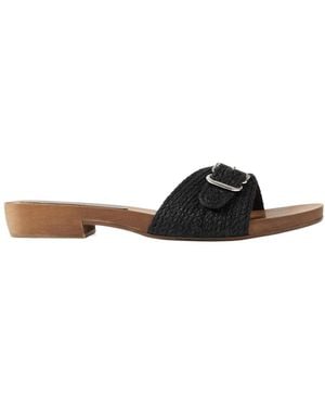 Gabriela Hearst Round-Toe Flat Sandals - Multicolour