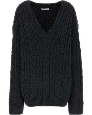 Cecilie Bahnsen V-Neck Sweater - Black