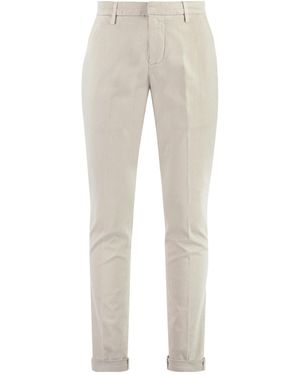 Dondup Belt-Lined Casual Trousers - Grey