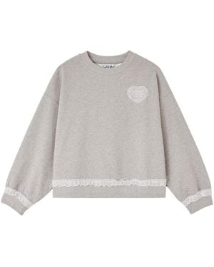 Ganni Sweatshirt - Gray