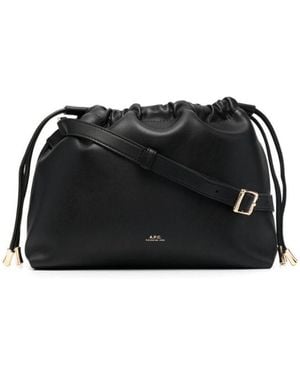 A.P.C. Ninon Crossbody Bag - Black