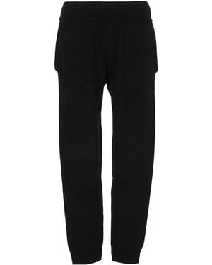 Entire studios Ribbed Knit Trousers - Black