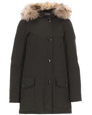 Woolrich Arctic Buttoned Jacket - Black