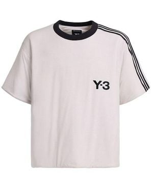 Y-3 Padded Lyocell Short-Sleeve - Pink