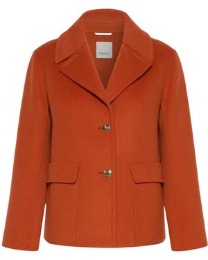 Max Mara Long Sleeve Jacket - Orange