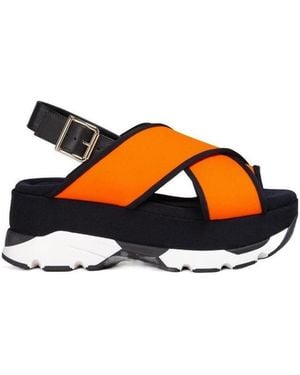 Marni Sam Chunky Sandals - Blue