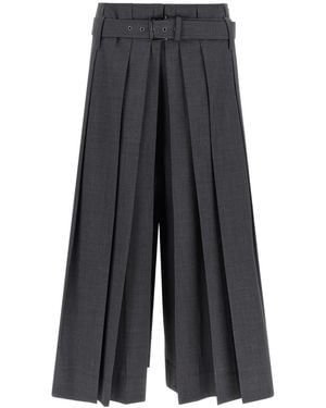 Brunello Cucinelli Tailored Pleated Bermuda Shorts - Grey