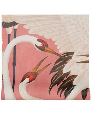 Gucci Heron Print Wallpaper - Pink