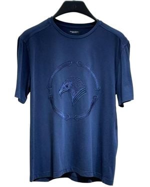 Stefano Ricci Short-Sleeved T-Shirt - Blue