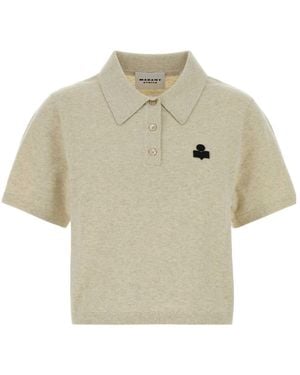 Isabel Marant Isabel Marant Étoile Althea Polo Top - Natural